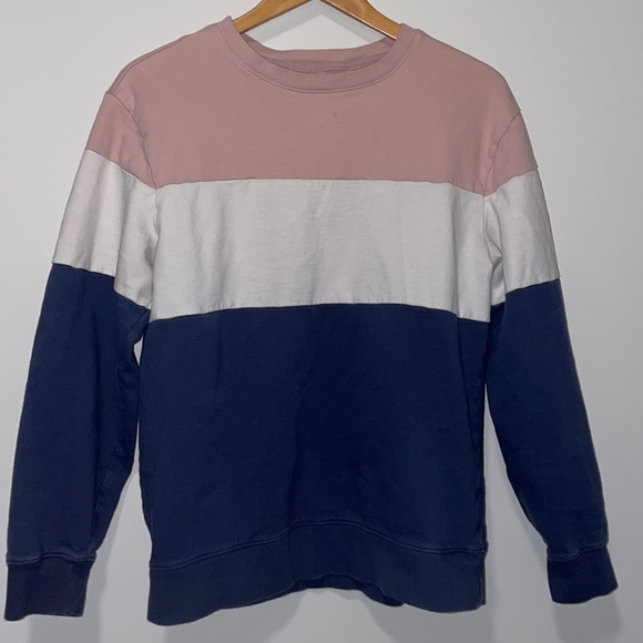 Tricolor Pullover Sweater - Picture 1 of 3